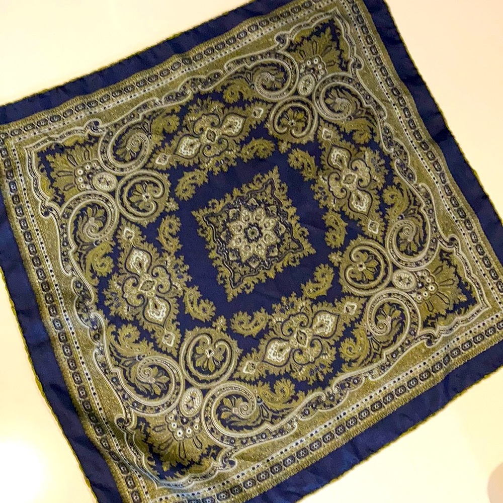 Silk Paisley Scarf - Made in Italy